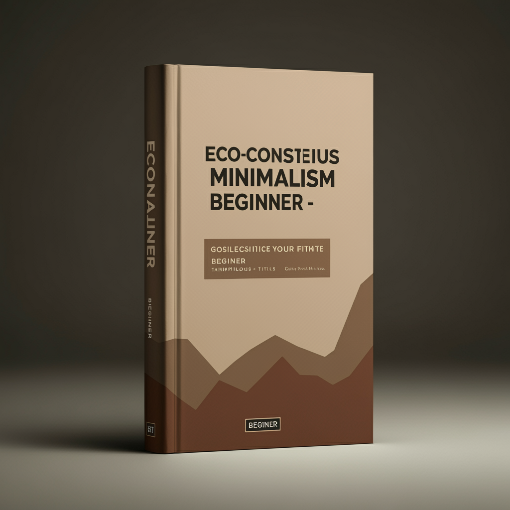 Eco-conscious minimalism Beginner : understand it easily field guide